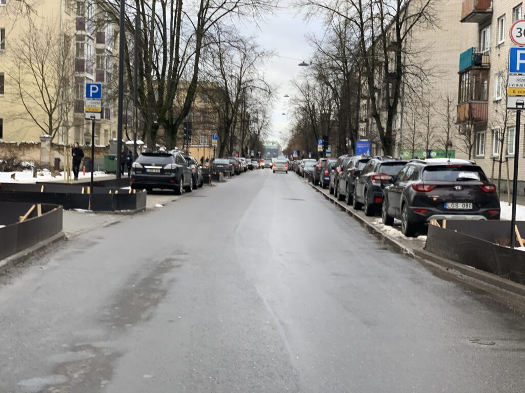 Ramaus eismo T. Ševčenkos g. (T. Ševčenkos g.) - Street - construction photos