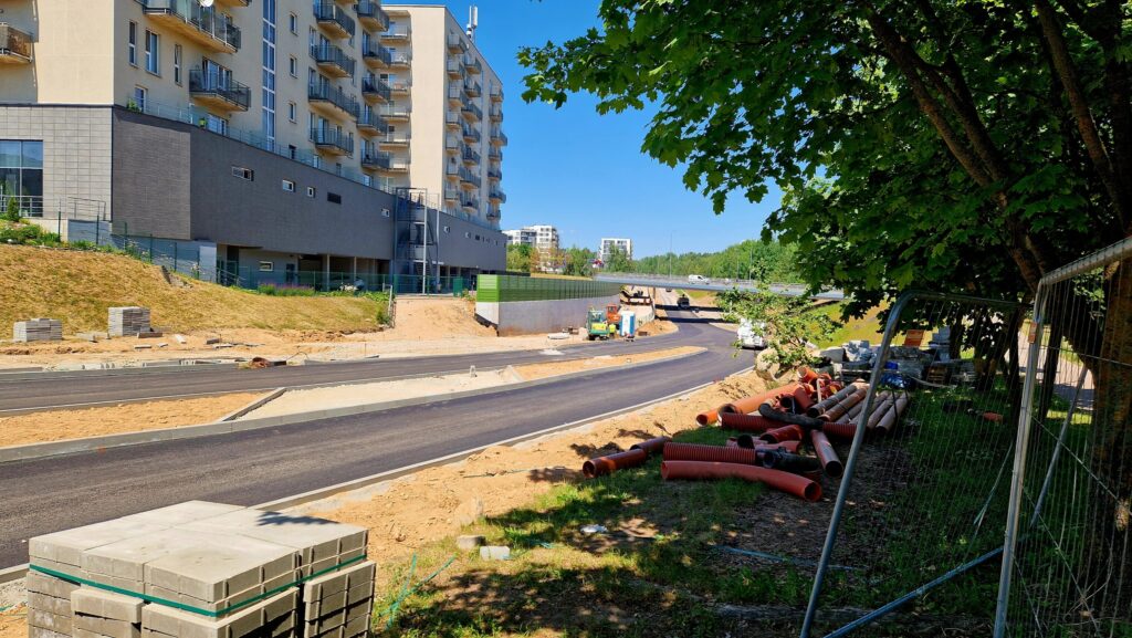 Smalinės g. tęsinys (Smalinės g.) - Bike path, Street - construction photos
