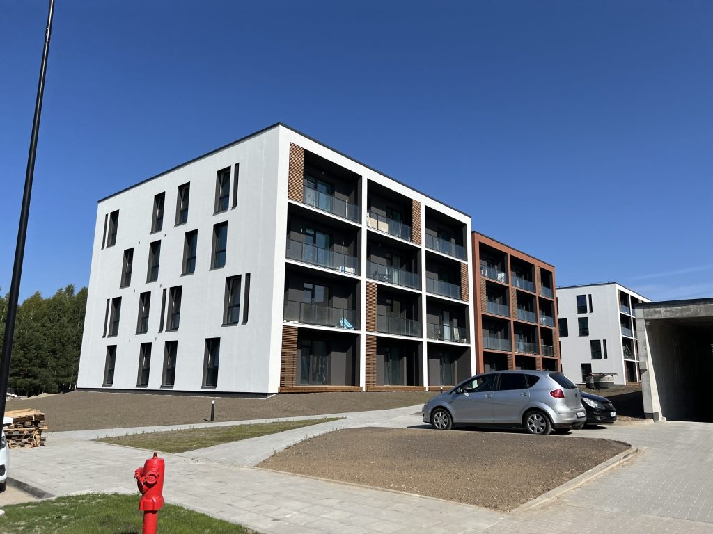 Vyšnios 2 etapas (Karaliaučiaus g. 29, 31) - Multi apartment - construction photos