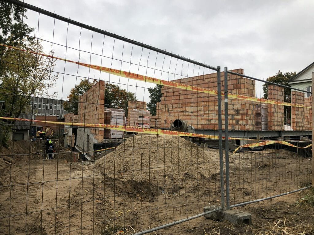 Sodų vilos (Sodų g. 48) - Multi apartment - construction photos