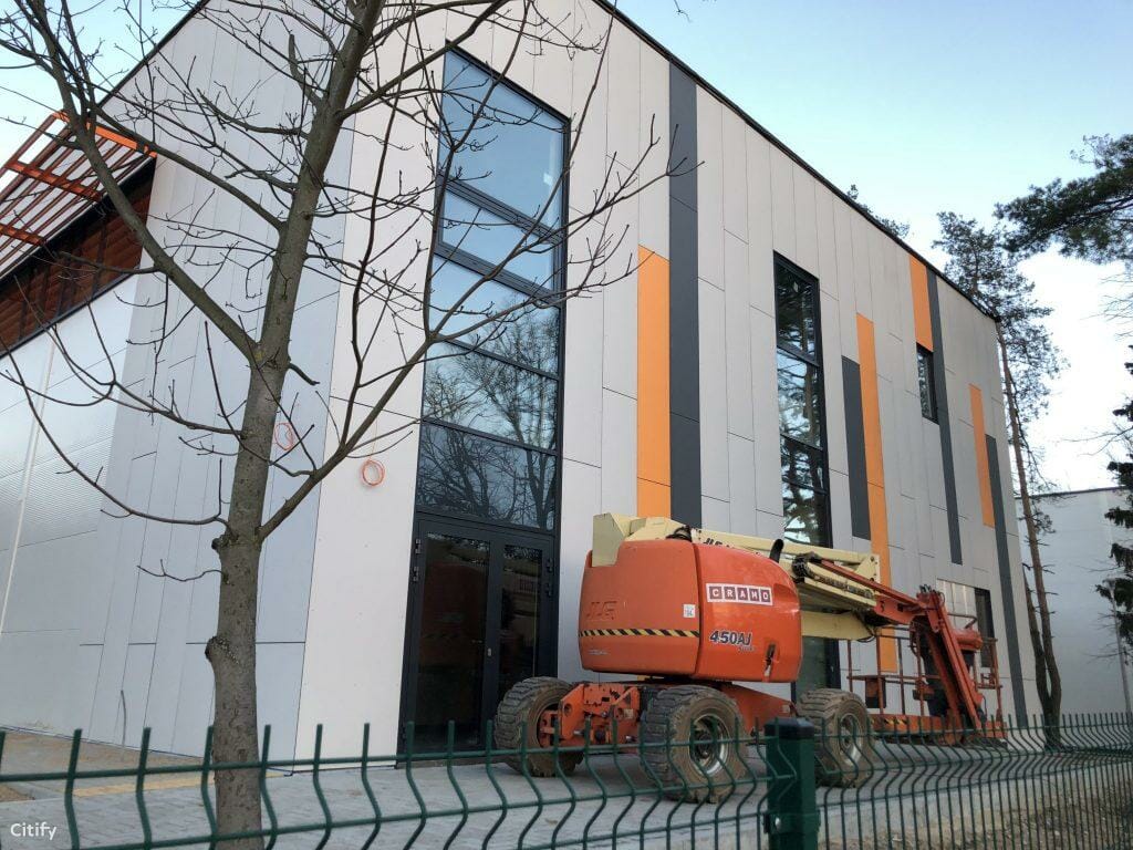 Pranciškaus Skorinos gimnazijos priestatas (Sietyno g. 21) - Science institution - construction photos