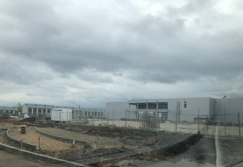 Moki-veži Pilaitė (Pilkalnio g. 3) - Shopping center - construction photos