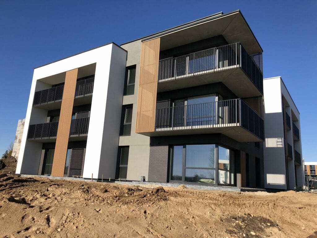 Gilužio rivjera 5 etapas (Gilužio g. 47, 55, 63) - Multi apartment - construction photos