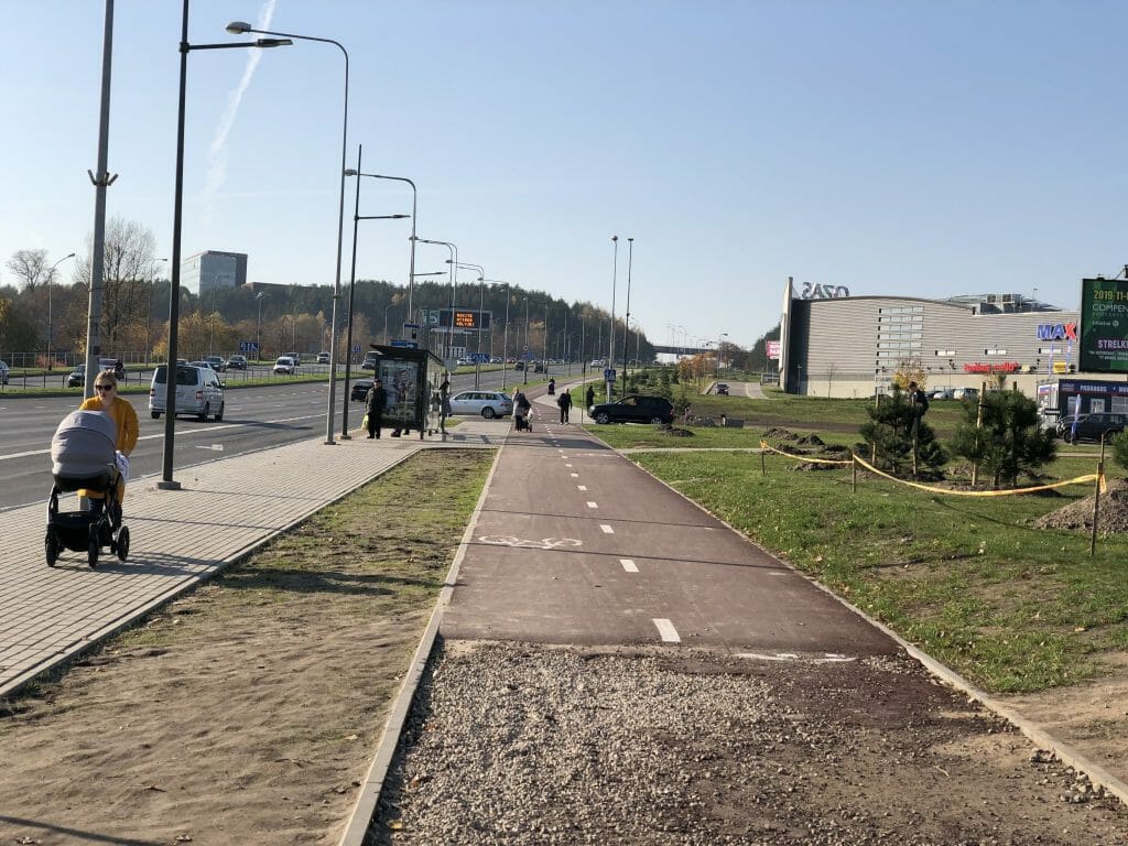 Neries senvagės slėnis (Linkmenų g.) - Bike path, Park - construction photos