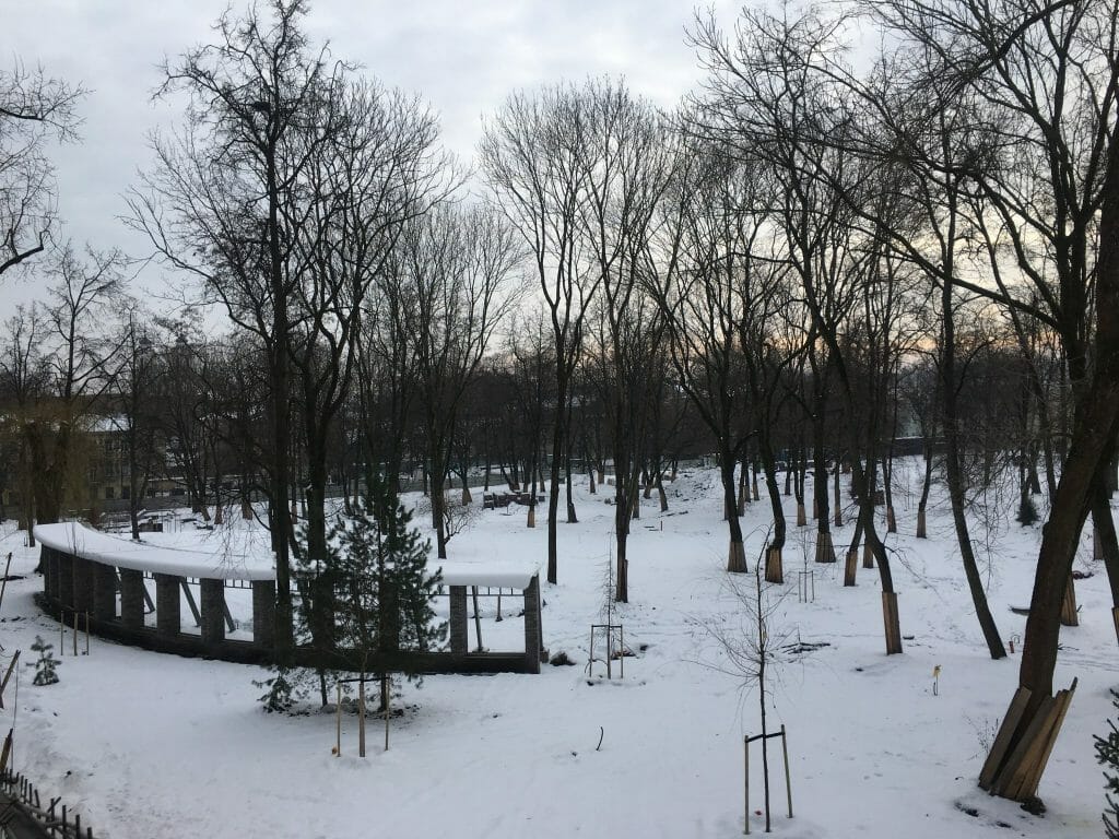 Reformatų parkas (Pylimo g.) - Parkas - statybų nuotraukos