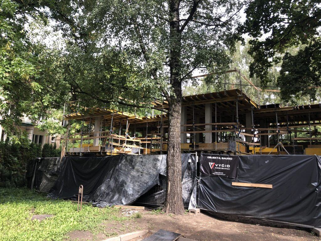 Pylimo g. 12 (Pylimo g. 12) - Row housing - construction photos