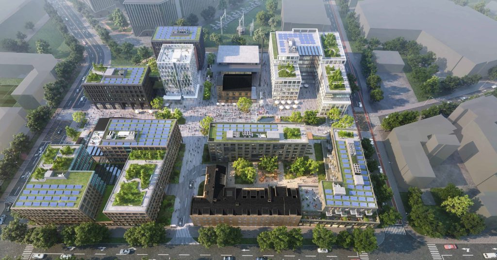 SPORTA 2 kvartāls (Sporta iela 2) - Büroohoone - visuaalne