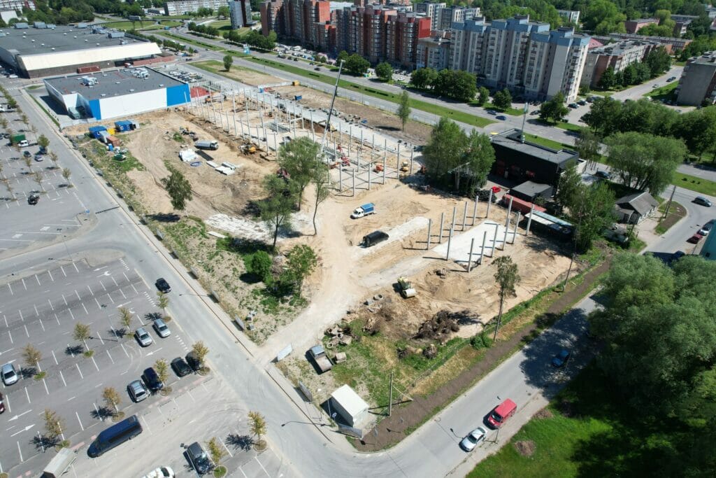 STOCK-O 1 etapas (Baltijos pr. 26A) - Shopping center - construction photos