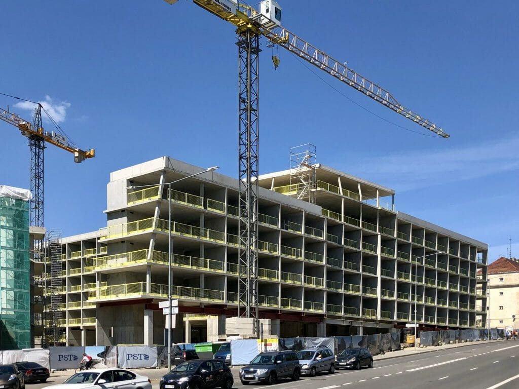 AMPÉRA (Rinktinės g. 2) - Daudzdzīvokļu nams, Biroju centrs - būvdarbu attēli