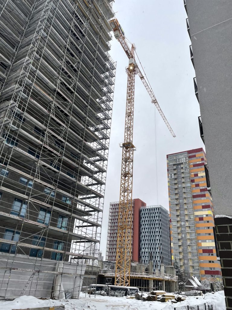 Newton 2 etapas (K2) (Viršuliškių skg. 8) - Multi apartment - construction photos