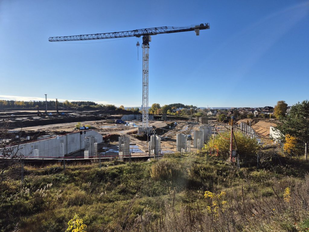 Daugiafunkcis sveikatinimo, ugdymo, švietimo, kultūros ir užimtumo kompleksas 1 etapas (stadionas) (Ozo g. 27) - Stadium - construction photos
