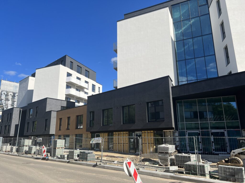 Žvėryno City (Paribio g. 12) - Multi apartment - construction photos