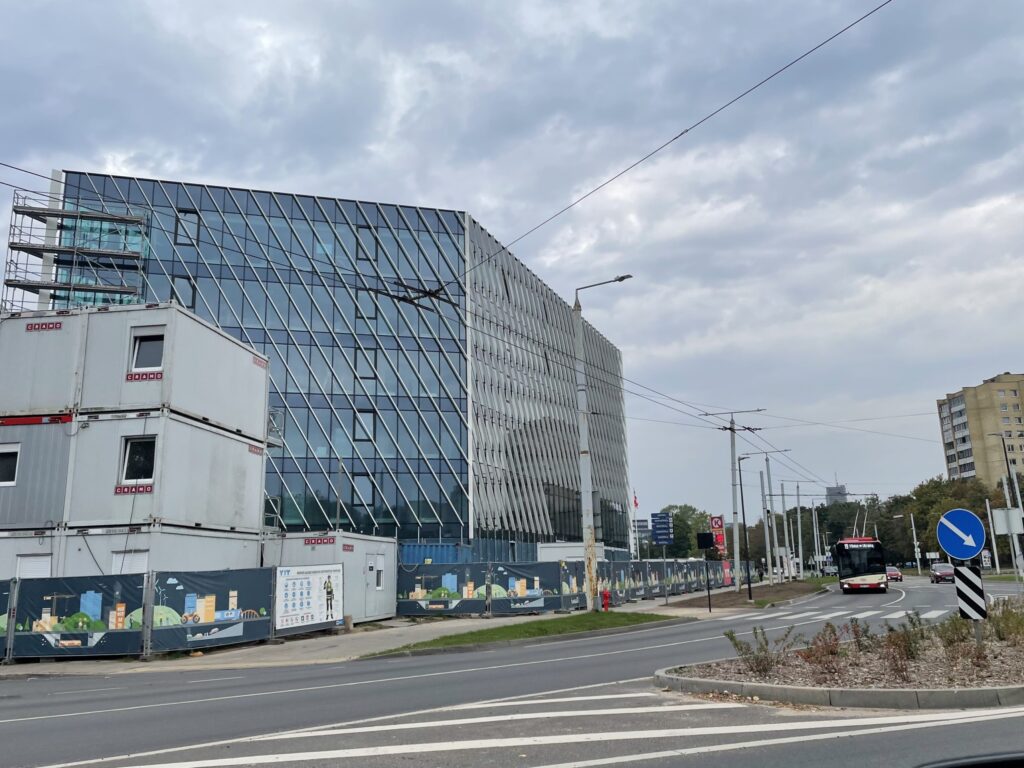 Sporto 16 (Sporto g. 16) - Office center - construction photos