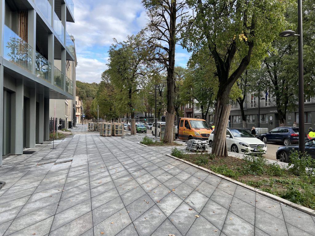 Laisvės al. 3 etapas (Laisvės al.) - Street - construction photos