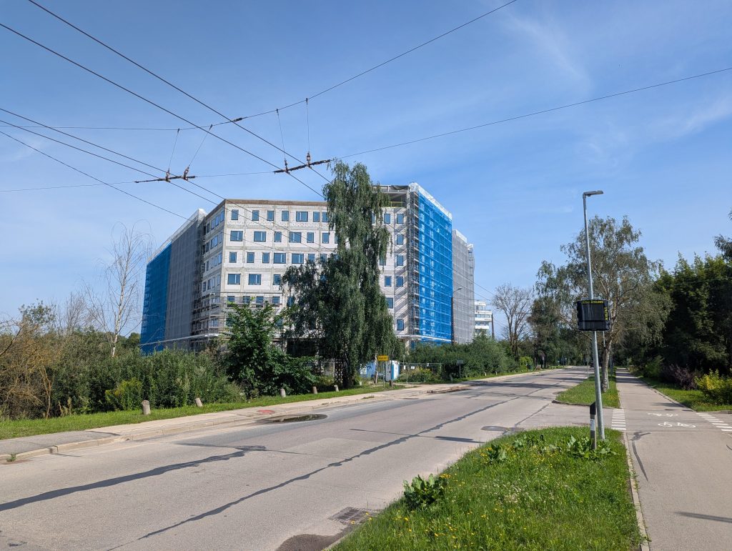 Latvijas Universitātes Akadēmiskais centrs - 3.kārta - Rakstu māja (Jelgavas iela 1) - Higher education - construction photos