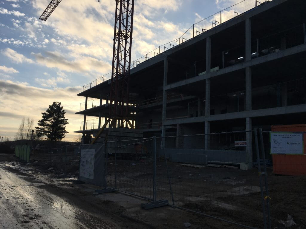 LITGRID valdymo ir duomenų centras (Viršuliškių skg. 99B) - Administrative, Data center - construction photos