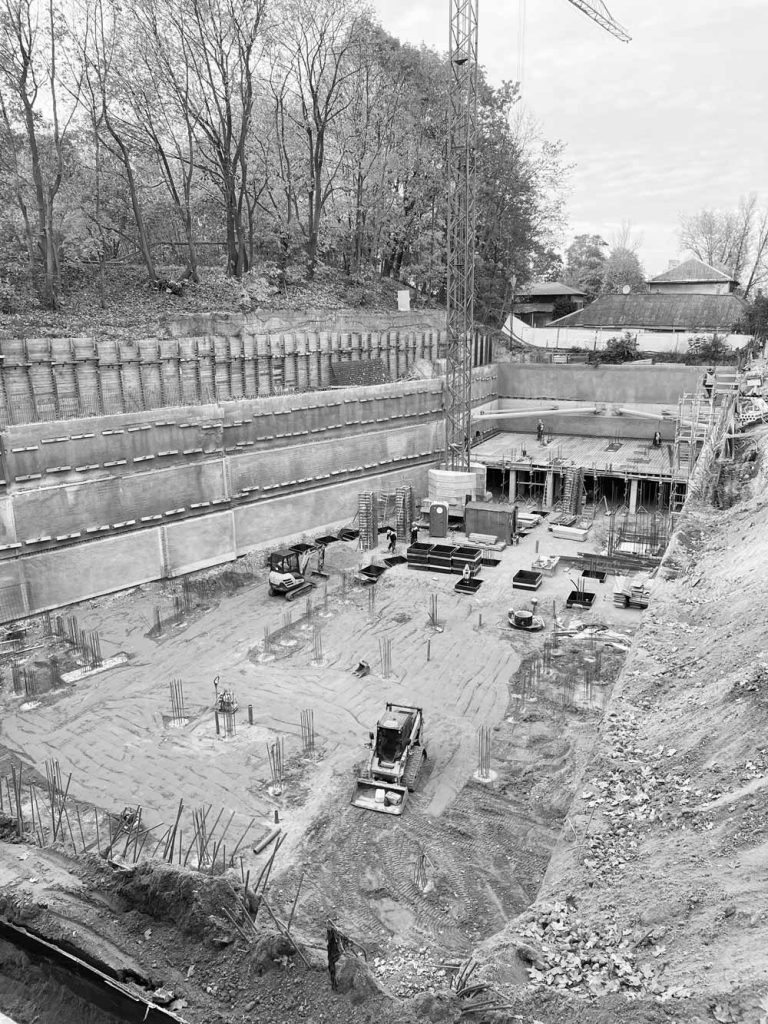 Vilniaus džiazas (K. Vanagėlio g. 11, 18) - Multi apartment - construction photos