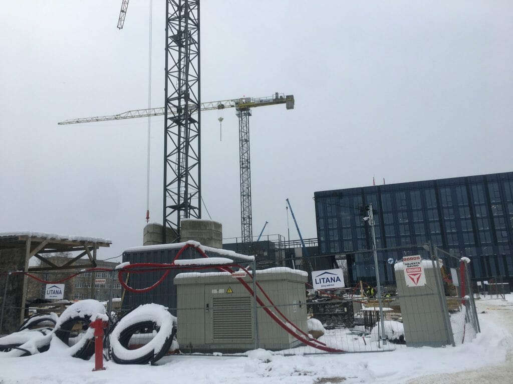 Aerocity Dariaus ir Girėno g. 34F (Dariaus ir Girėno g. 34F) - Office center - construction photos