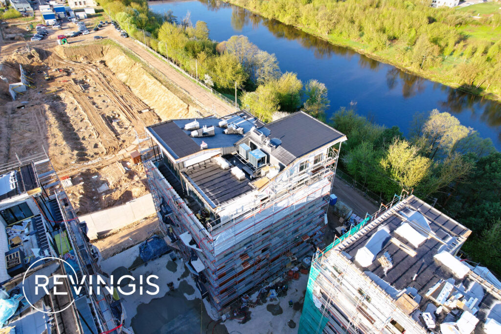 reVINGIS River Space (Geležinio Vilko g. 2) - Multi apartment - construction photos