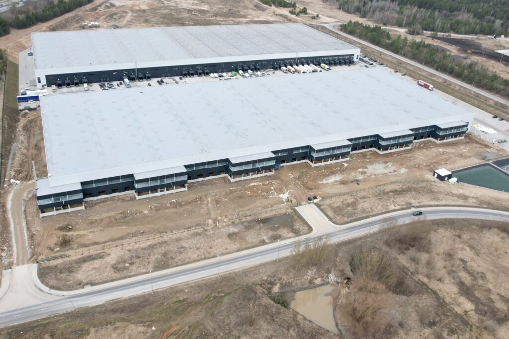 J55 logistikos centras 1 etapas (Jočionių g. 55) - Warehouse / Distribution center - construction photos