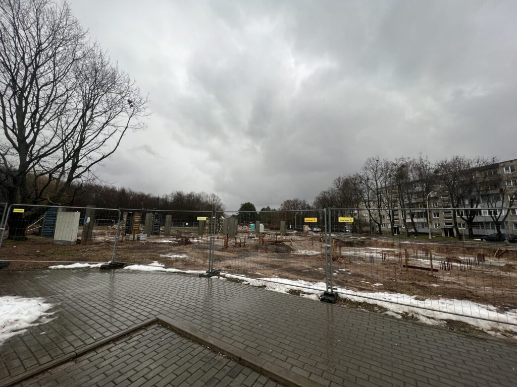 Skandea (V. Krėvės pr. 28B) - Multi apartment - construction photos