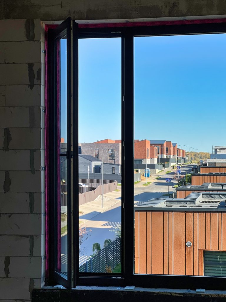 HALSO (Lukšinės g. 26, 28, 32, 34, Ašmenėlės g. 44) - Private house community - construction photos