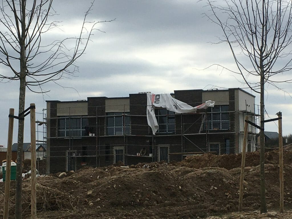 Aštuntukas (Ašmenėlės g. 42) - Row housing - construction photos