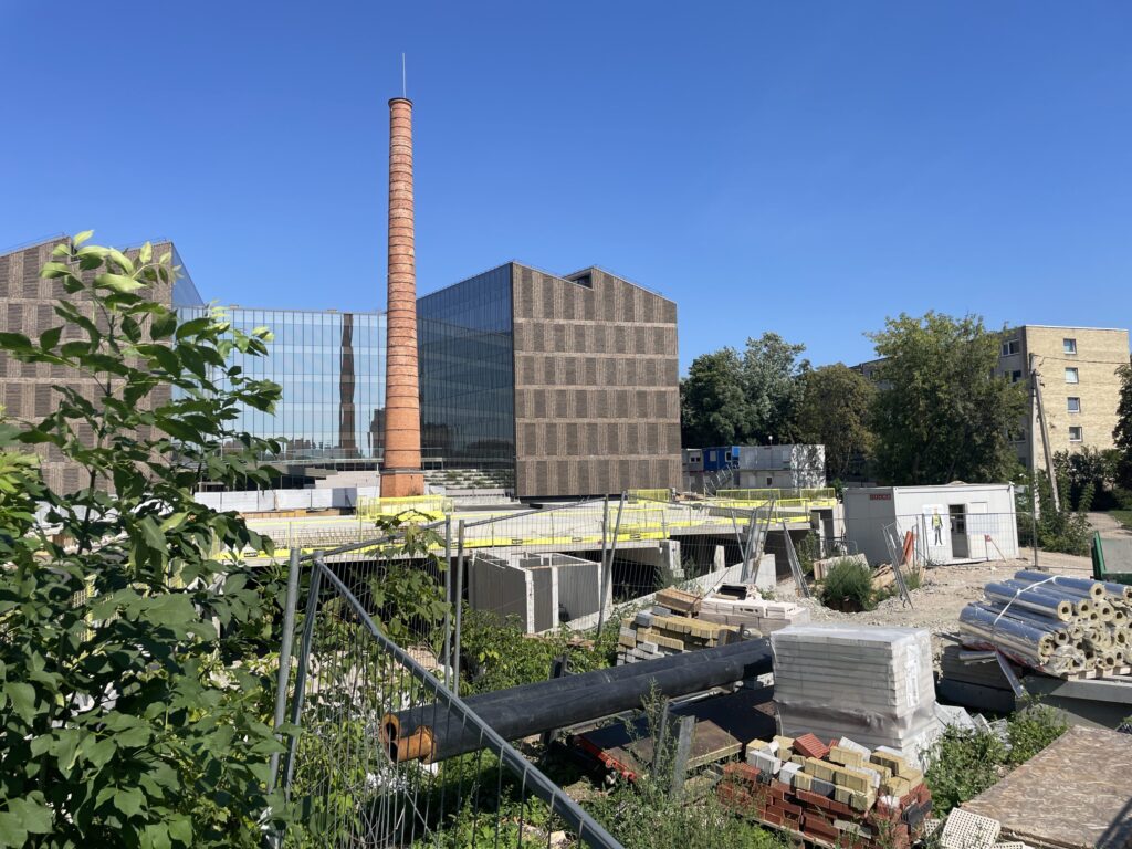 Cyber City 2 etapas (4 korpusas) (Švitrigailos g. 34A) - Office center - construction photos