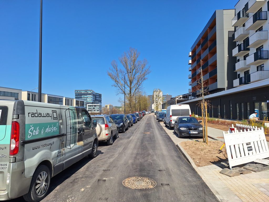 Pulko g. atkarpa ties Kavalrijų g. 137 (Pulko g.) - Road - construction photos