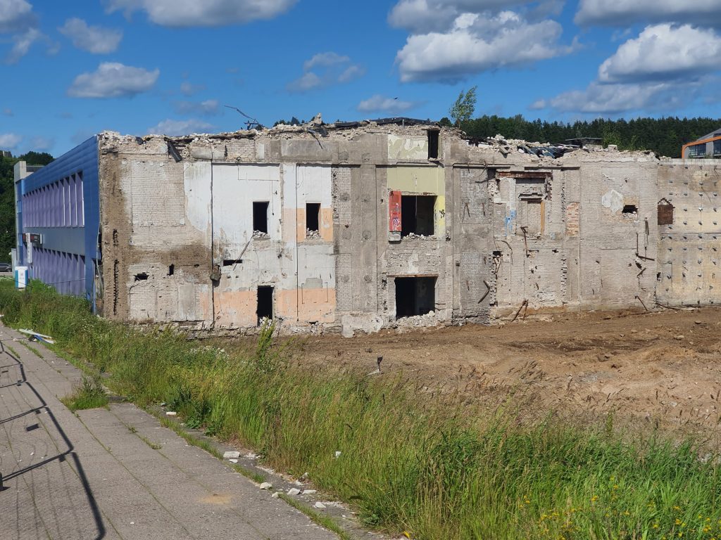 Remarco 1 etapas (Drujos g. 2) - Food store, Office center - construction photos