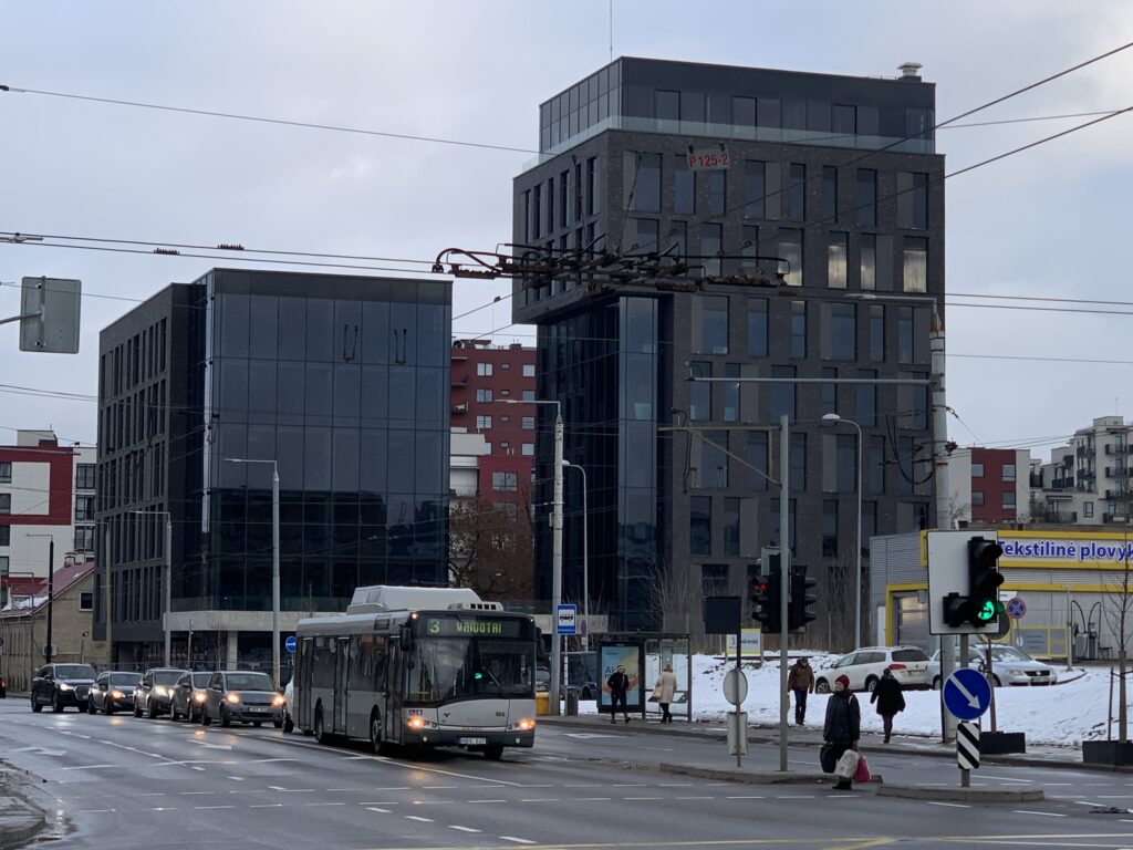 K22 (Kauno g. 22) - Office center - construction photos