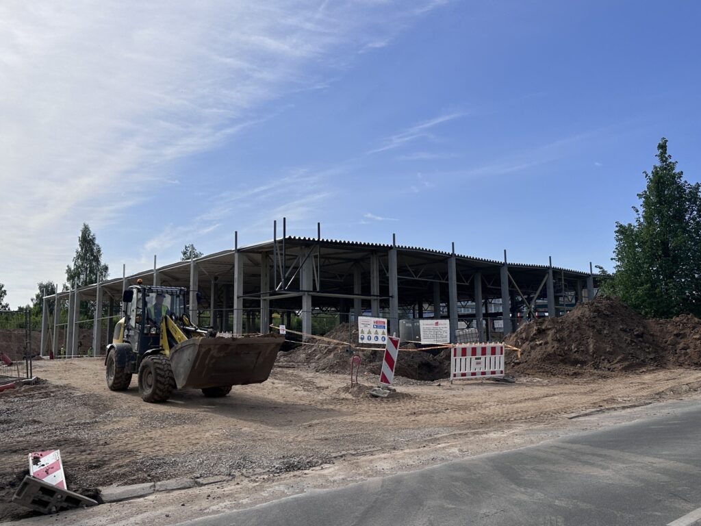 Rimi Linksmoji g. 66A (Linksmoji g. 66A) - Food store - construction photos