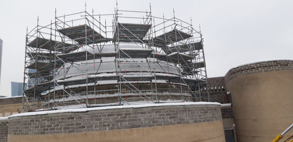 Vilniaus STEAM centras (Konstitucijos pr. 12A) - Primary and secondary education - construction photos