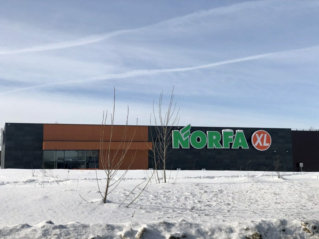 Norfa Zujūnų g. (Zujūnų g. 1) - Food store - construction photos