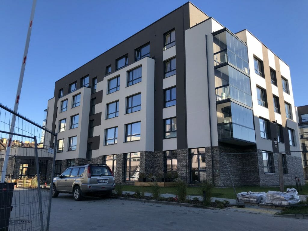 Bitėnų oazė 1-2 etapai (Bitėnų g. 3D, 1B) - Multi apartment - construction photos