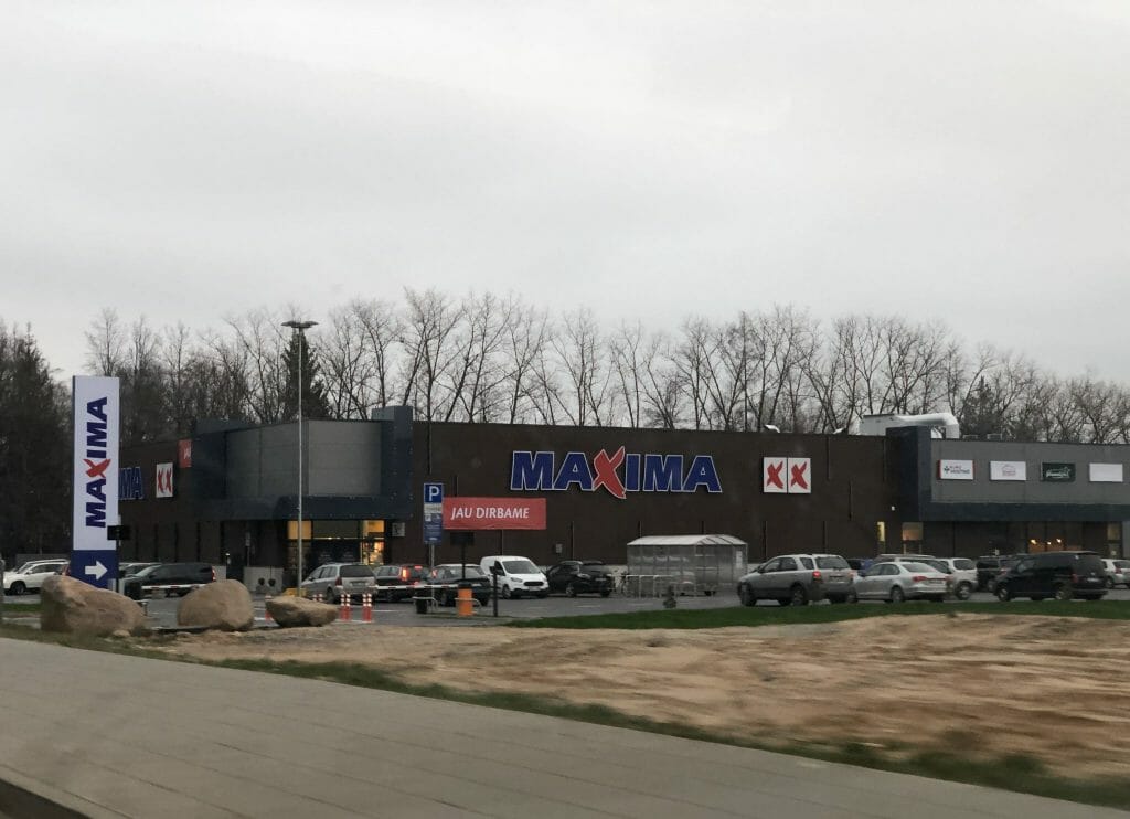 Maxima XX Molėtų pl. (Molėtų pl. 9) - Food store - construction photos