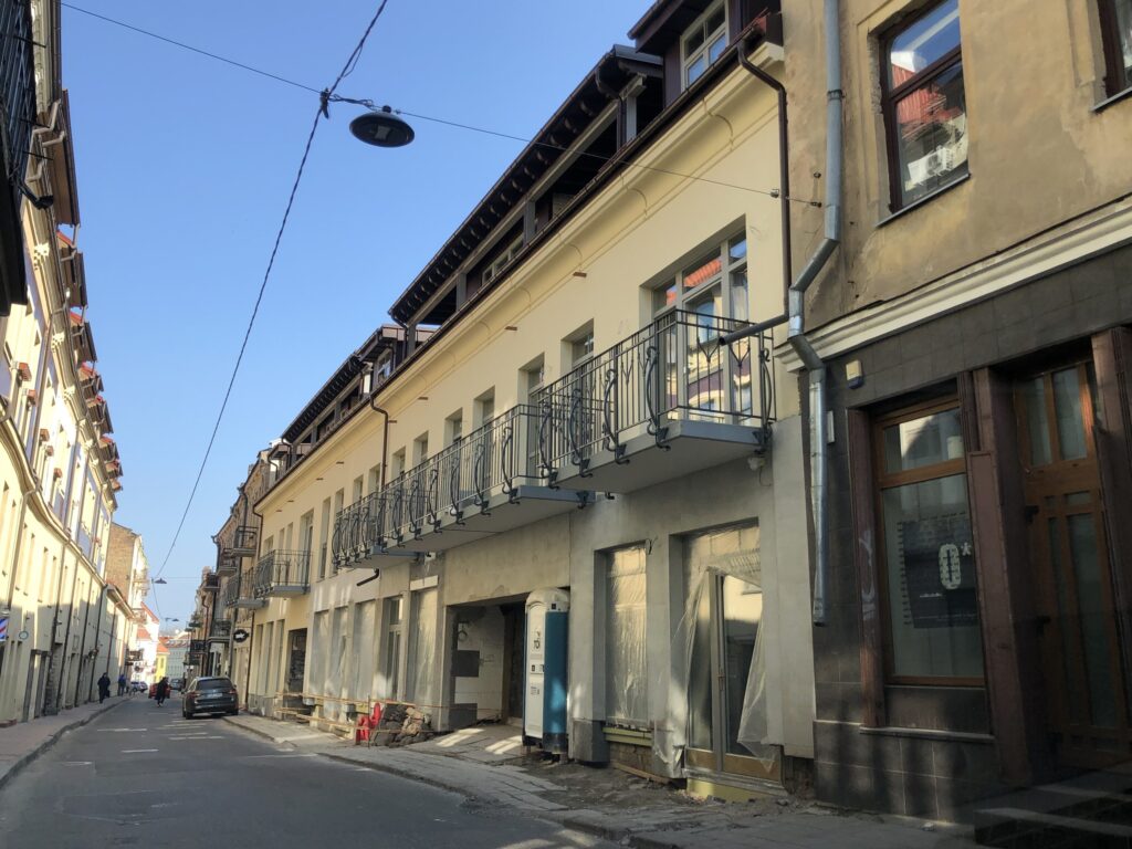 Šv. Stepono 12 (Šv. Stepono g. 12) - Multi apartment - construction photos