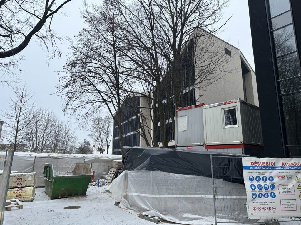 Balstogės universitetas (Aguonų g. 22) - Higher education - construction photos