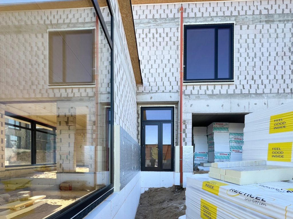 HALSO (Lukšinės g. 26, 28, 32, 34, Ašmenėlės g. 44) - Private house community - construction photos