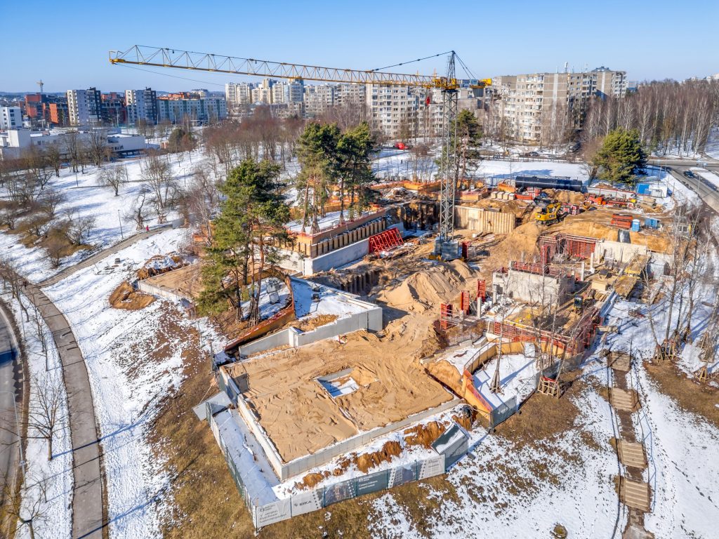 Medeinos namai 1 etapas (D) (Medeinos g. 30) - Daugiabutis - statybų nuotraukos