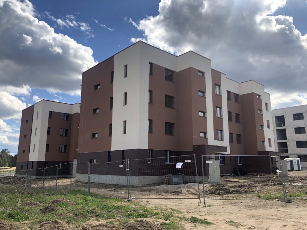 Horizontai (rytų, pietų, šiaurės) (Simono Grunau g. 34, 36, 38) - Multi apartment - construction photos