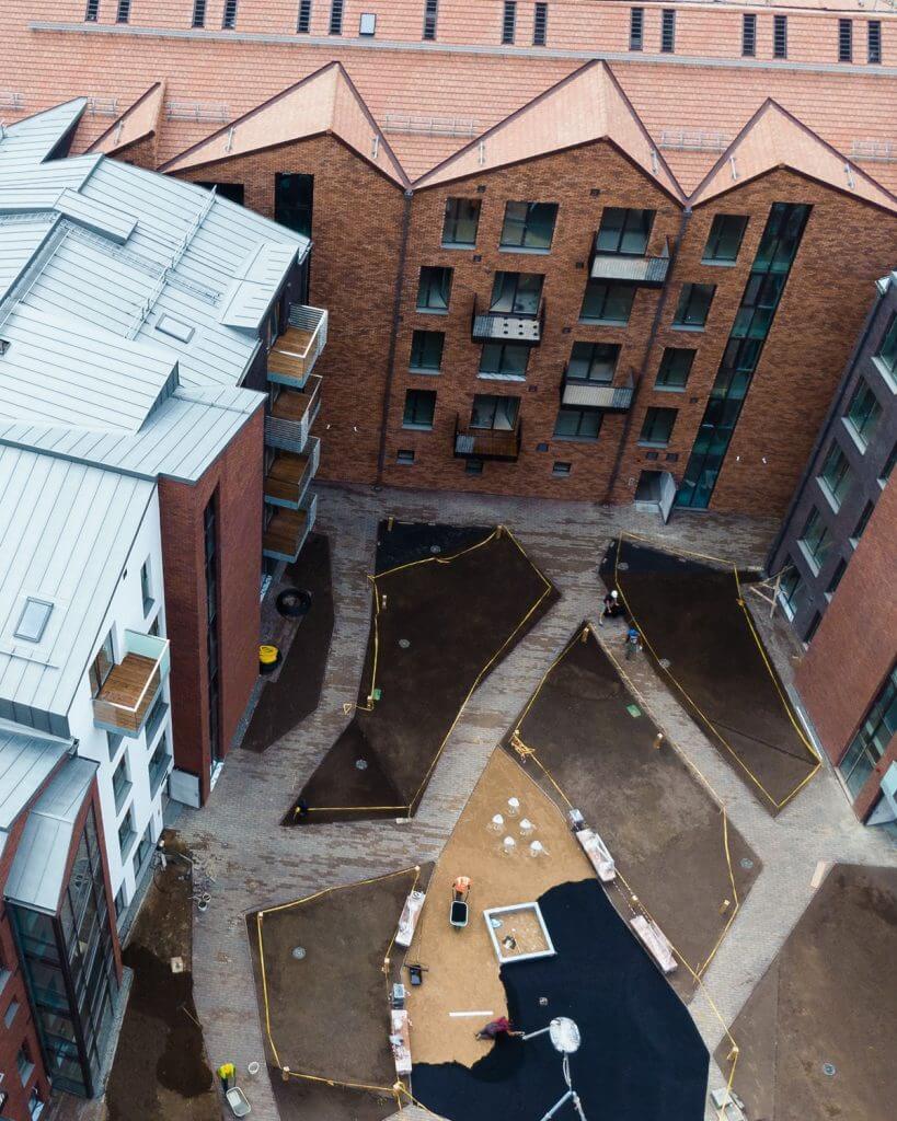 PAUPYS 3 etapas (Aukštaičių g. 12) - Multi apartment - construction photos