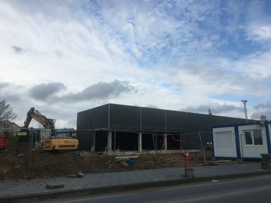 Rimi Žvaigždikių g. (Žvaigždikių g. 2) - Food store - construction photos