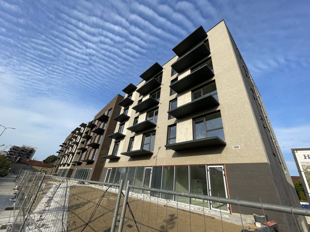 Šnipiškių solo (Veprių g. 4) - Daudzdzīvokļu nams - būvdarbu attēli