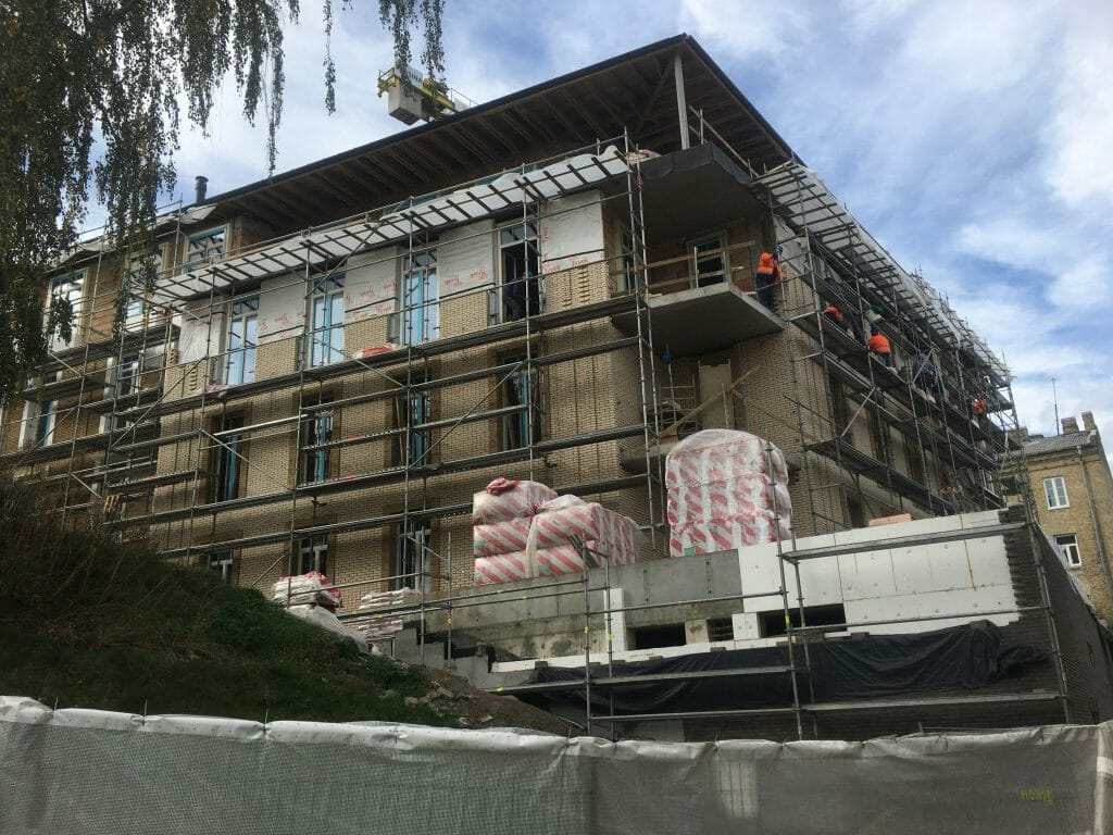 Mindaugo rezidencija (Mindaugo g. 12A) - Multi apartment - construction photos