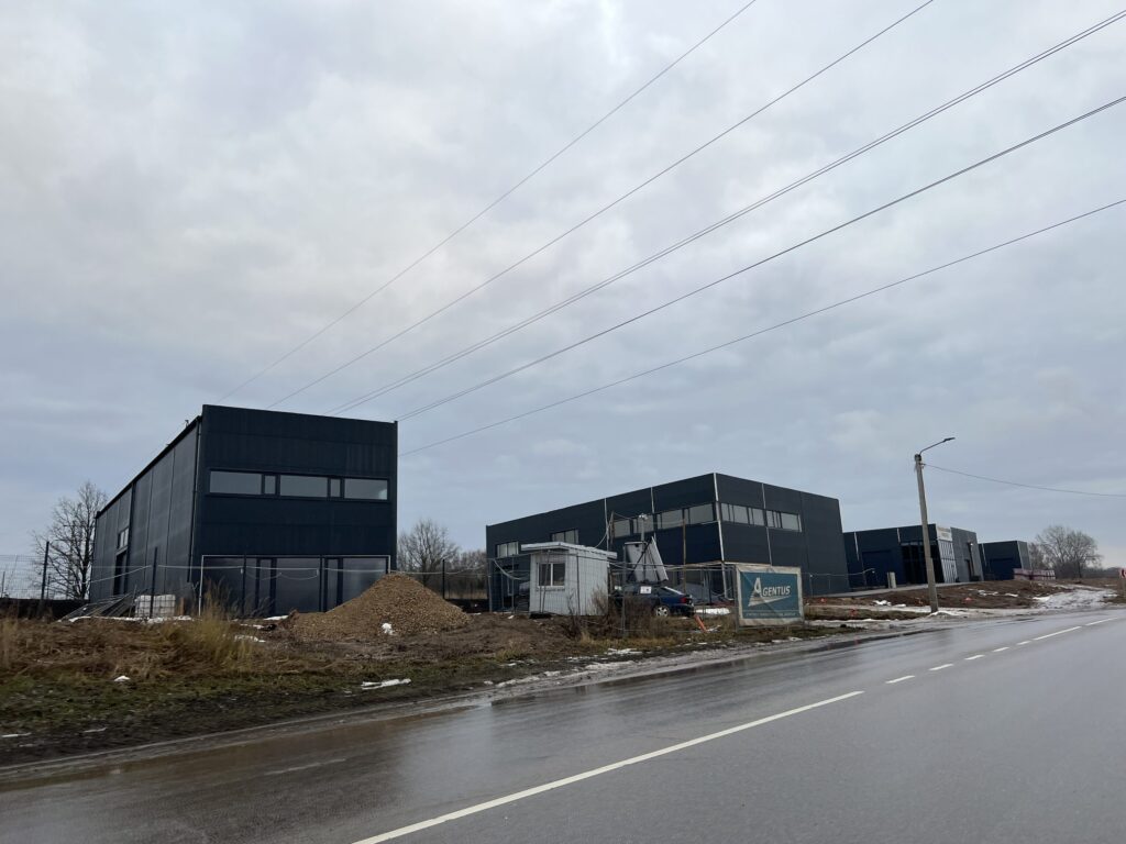 Elektrėnų g. 27 (Elektrėnų g. 27) - Sandėlys / Platinimo centras - statybų nuotraukos