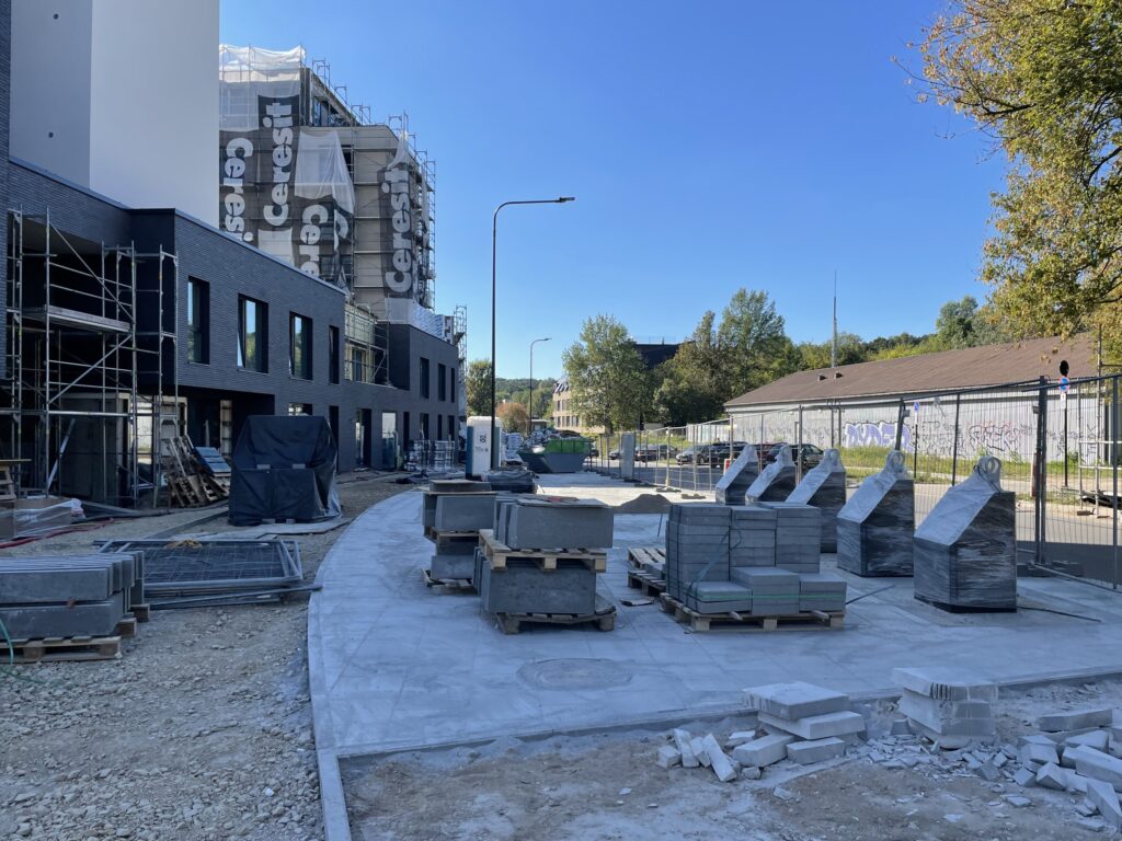 Žvėryno City (Paribio g. 12) - Multi apartment - construction photos