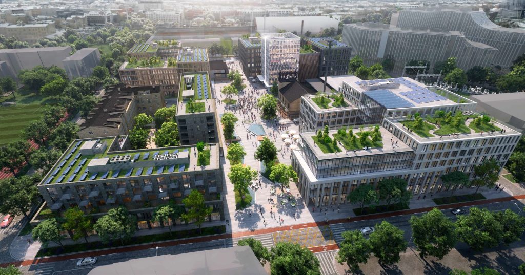 SPORTA 2 kvartāls (Sporta iela 2) - Büroohoone - visuaalne