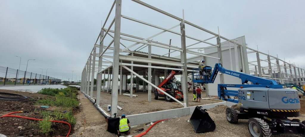 B. Brazdžionio g. 25 (B. Brazdžionio g. 25) - Noliktava / Izplatīšanas centrs - būvdarbu attēli