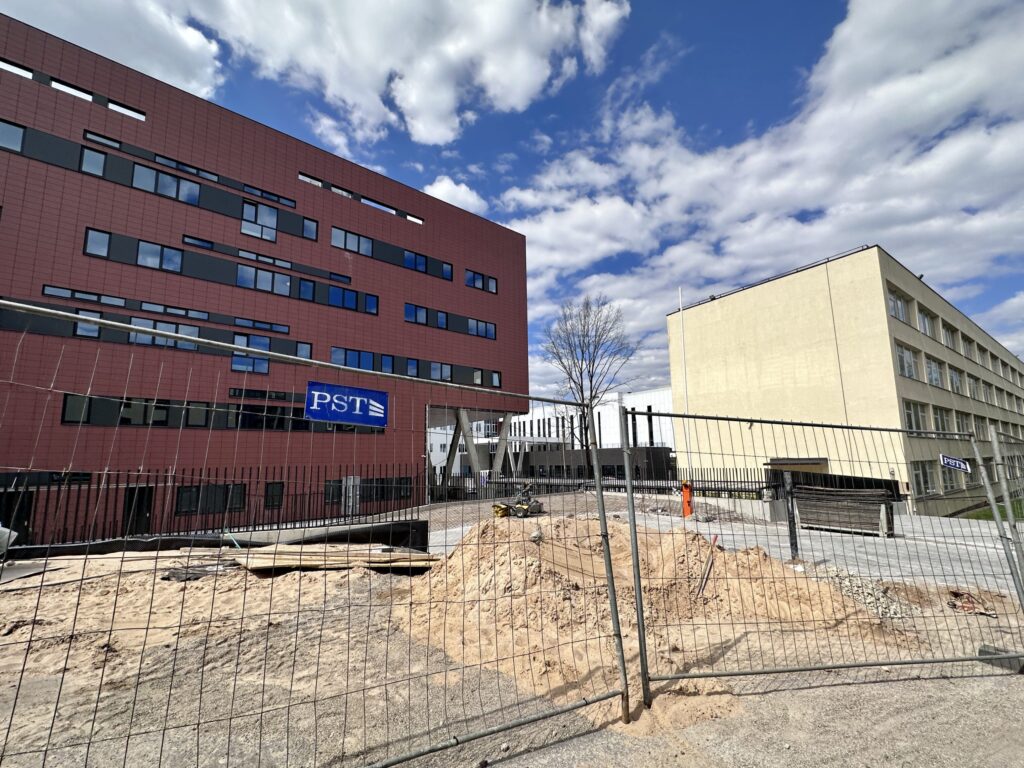 VGTU Elektronikos, Mechanikos ir Transporto inžinerijos fakultetų mokomasis korpusas (Plytinės g. 25-2) - Higher education - construction photos